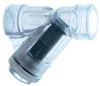 HAYWARD YS00050S 1/2" PIPE, SOCKET ENDS, PVC Y-STRAINER