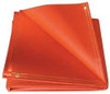 HI TEMP O51-8X10-20-B WELDING CURTAIN 8 FT W 10 FT. ORANGE
