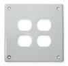HUBBELL SWP82 SECURITY WALL PLATE WHITE