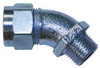 HUBBELL VHC1024ZP CORD CONNECTOR 1/2 IN 45 DEGREE BROWN