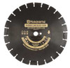 HUSQVARNA Black500B-R-18 DIAMOND SAW BLD WET SGMNTD RIM 18 IN DIA