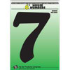 HY-KO PRODUCTS 30207 6IN #7 BLACK PLASTIC NUMBER   