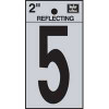 HY-KO PRODUCTS RV-25/5 2IN REFLECTIVE NUMBER 5       