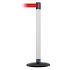 TENSABARRIER TCLB-33-MAX-NO-R5X-C BARRIER POST WITH BELT 13 FT L RED