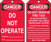 ACCUFORM SIGNS TAR142 DANGER TAG BY THE ROLL 6-1/4 X 3 PK 250