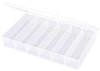 FLAMBEAU INC. T606 COMPARTMENT BOX TRANSLUCENT