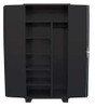 JAMCO PRODUCTS INC. MS236-BL 4 SHELF LOCKING STORAGE CABINET