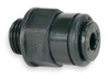 JOHN GUEST PM010511E-PK10 MALE CONNECTOR 5MM TUBE OD BLACK PK 10