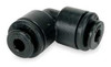 JOHN GUEST PM0308E-PK10 UNION ELBOW 8MM TUBE OD BLACK PK 10