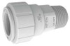 JOHN GUEST PSEI012026 MALE CONNECTOR 1/2 CTS X 3/4 NPT WHITE