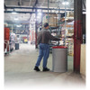 JUSTRITE MFG COMPANY 26455 55-GAL. WASTE RECEPTACLEW/STEEL HEA