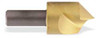 KEO 53380-TiN COUNTERSINK 1 FL 100 DEG 3/8 HSS TIN