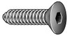 KERR LAKESIDE 10C50KFC SKT CAP SCREW FLAT 10-24X1/2 PK100