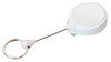 KEY-BAK 0053-005 WHITE MINIBAK SPLIT RING STANDARD CLIP