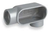 KILLARK LL57 CONDUIT BODY LL STYLE 1 1/2 IN GRAY IRON