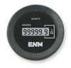 ENM T1161BB HOUR METER LCD 2.22 IN FLUSH ROUND