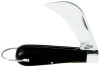 KLEIN TOOLS 1550-4 POCKET KNIFE, CARBON STEEL HAWKBILL SLIT