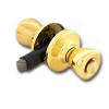 KWIKSET CORPORATION 300M3CP7/8RFLRCS MOBILE HOME PRIVACY BRT BRASS 