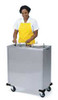 LAKESIDE 927 PLATE DISPENSER CART ADJ HEATED 31X17X39