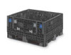 ORBIS KD3230-34 2DR BLK COLLAPSIBLE CONTAINER 32 IN L 30 IN W BL