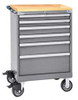 LISTA ST0750-0505N-M/LG-BT MOD DRWR CAB 41-1/2 H 5 DRWR LIGHT GRAY