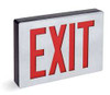 ACUITY BRANDS LE S 1 R   EL N SD EXIT SIGN WITH BATTERY BACKUP 2.8W RED