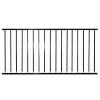 LL BUILDING PRODUCTS MR650 6' METROPOLITAN RAIL 1-1/4"   