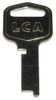 LOCK CORP OF AMERICA 5LS-B FLAT CUT KEY BLANK LOCKER LOCKS