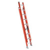 LOUISVILLE LADDER FE7216 EXTENSION LADDER FIBERGLASS 8 FT. IA