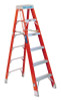 LOUISVILLE LADDER FS1406HD 5 STEPS, 6' HIGH, TYPE IAA RATING, FIBER