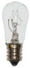 LUMAPRO 4RZY7 INCANDESCENT LIGHT BULB S6 10W