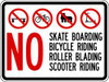 LYLE BI-023-24HA TRAFFIC SIGN 18 X 24IN R AND BK/WHT