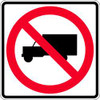 LYLE R5-2-24DA D9706 TRAFFIC SIGN 24 X 24IN R AND BK/WH