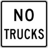 LYLE R5-2A-24DA D9705 TRAFFIC SIGN 24 X 24IN BK/WHT NO T