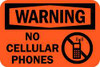 LYLE SEC-074-18HA WARNING SIGNS 12 X 18IN BK/ORN ENG SURF