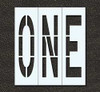 RAE STL-116-74809 PAVEMENT STENCIL ONE 48 IN