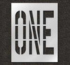 RAE STL-116-73609 PAVEMENT STENCIL ONE 36 IN