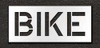 RAE STL-116-71217 PAVEMENT STENCIL BIKE 12 IN