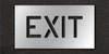 RAE STL-116-70605 PAVEMENT STENCIL EXIT 6 IN