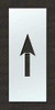 RAE STL-108-F144AR AIRPORT PAVEMENT STENCIL ARROW 70 IN