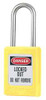 MASTER LOCK S33KAS12YLW LOCKOUT PADLOCK KA YELLOW 3/16IN. PK12