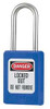 MASTER LOCK S33KAS3BLU LOCKOUT PADLOCK KA BLUE 3/16IN. PK3