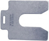 MAUDLIN PRODUCTS MSH010 SLOTTED SHIM H-8X8 INX0.010IN PK20