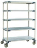 METRO 5X367EGX3 UTILITY CART MICROBAN 60X18X80 5 SHELF