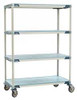 METRO X536EFX3 UTILITY CART MICROBAN 36X24X68 4 SHELF