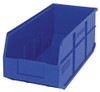 QUANTUM STORAGE SYSTEMS SSB463BL SHELF BIN,BLUE,POLYPROPYLENE,7 IN