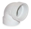 MUELLER 1WKT6 ELBOW 90 DEG VENT 3 IN HUB PVC