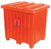 MYTON INDUSTRIES MTH-4ORANGE CONTAINER 23 CU.-FT. 800 LBS. ORANGE