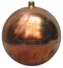 NAUGATUCK GRC1220RH FLOAT BALL ROUND COPPER 12 IN