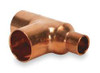 NIBCO 611RR 2x1x2 REDUCING TEE WROT COPPER C X C X C NIBCO 611RR 2x1x2 REDUCING TEE WROT COPPER C X C X C